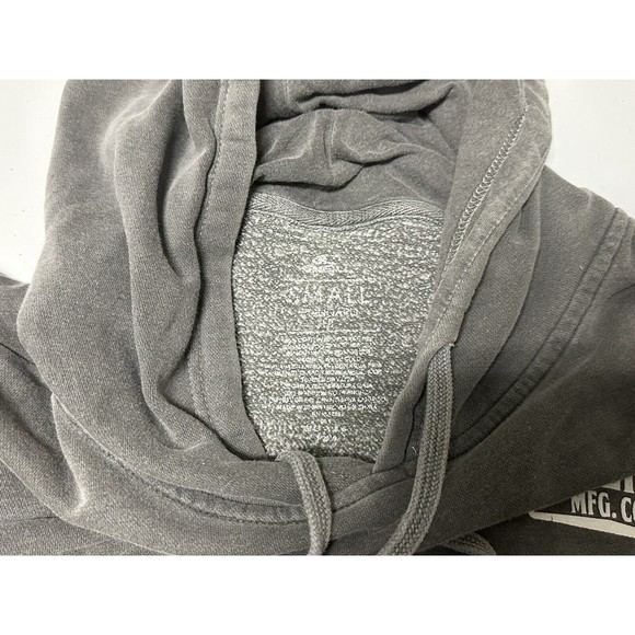 O’Neill Mens Regular Size Long Sleeve Hoodie. Pullover Front Pocket Gray. Size S - Picture 4 of 5